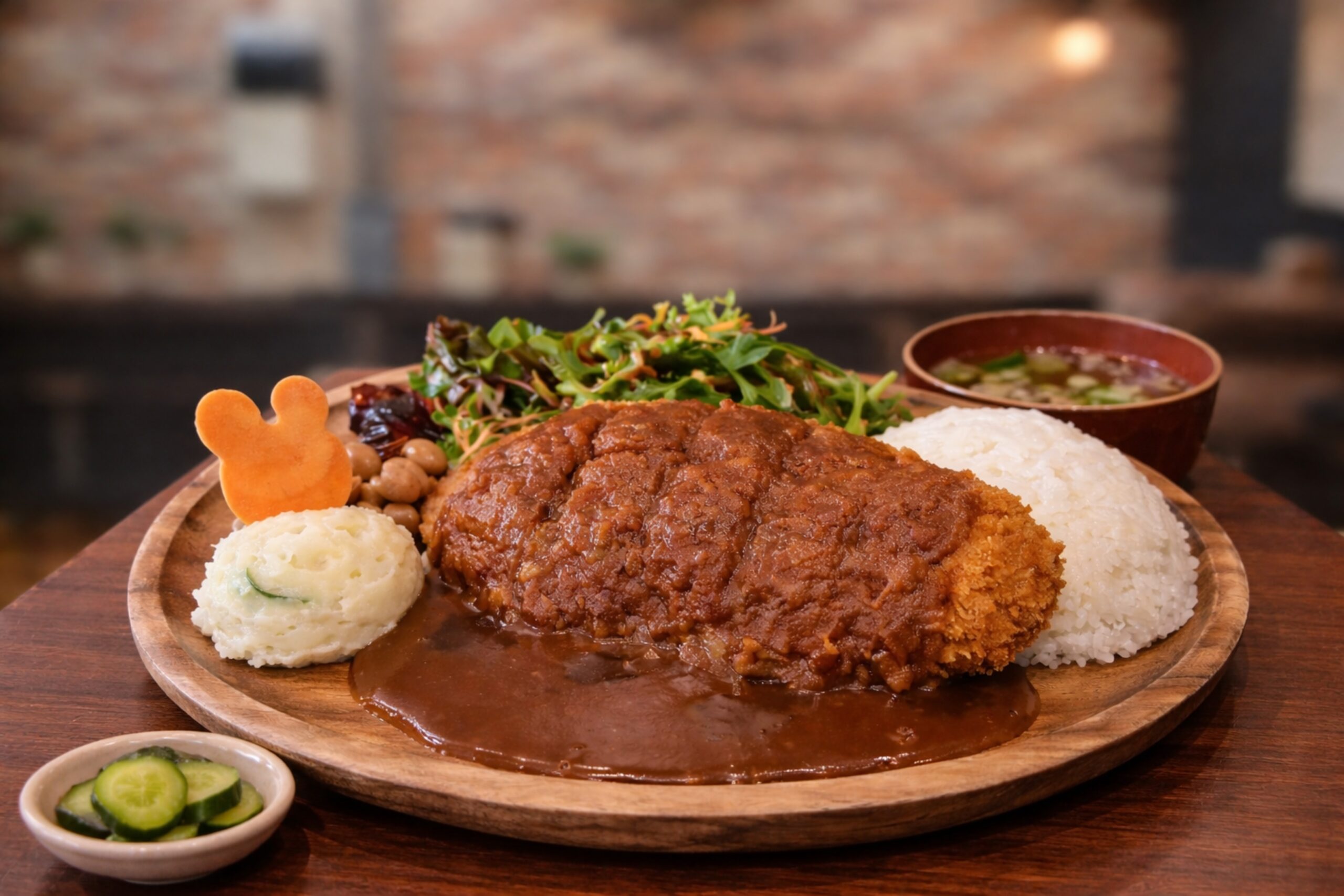 ミンチカツプレート